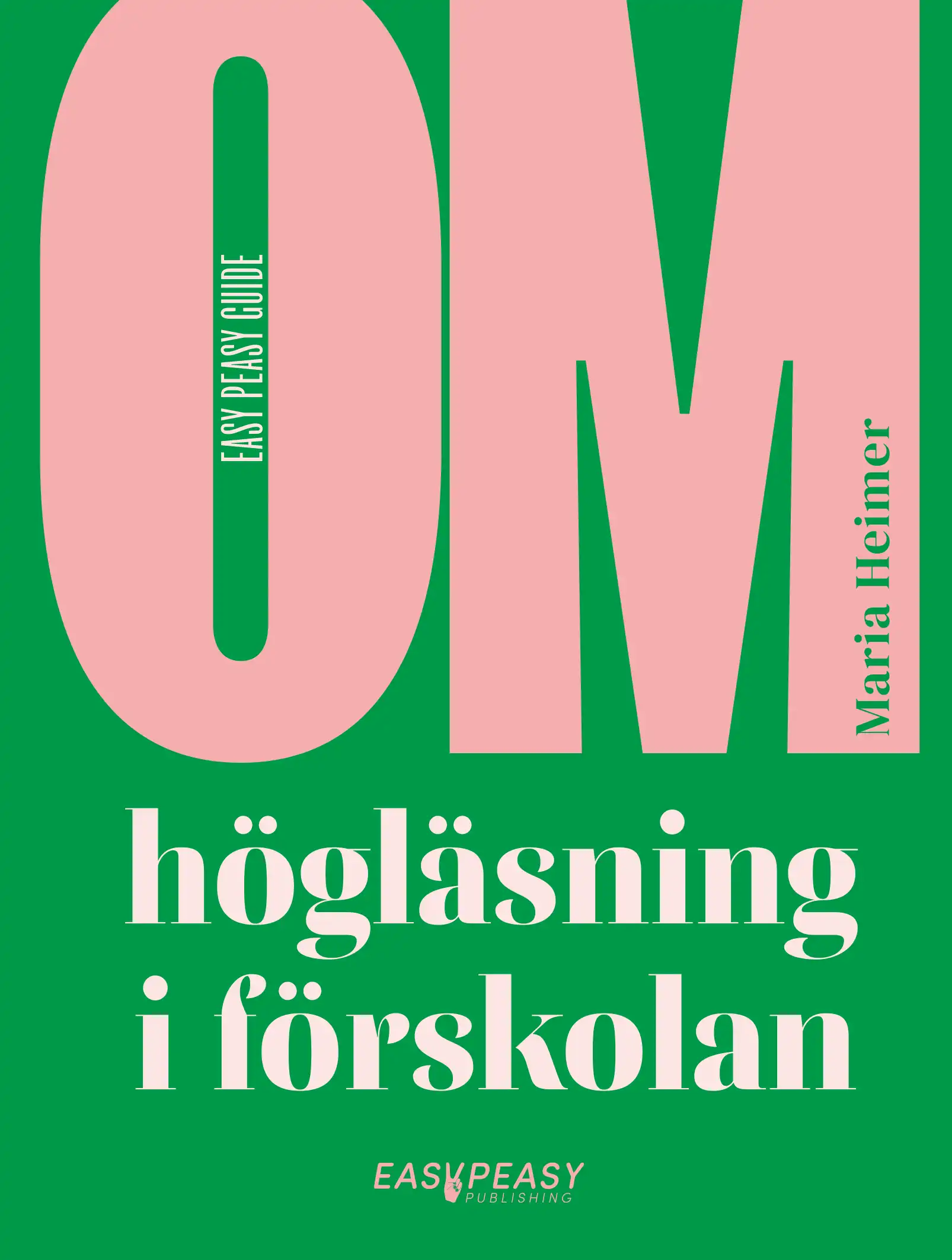 Omslag till Om högläsning i förskolan